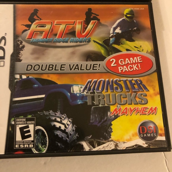 4 empty Nintendo DS Cases and manuals only Kim Possible Girl’s Party game ATV - Picture 2 of 9